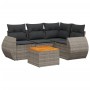 Garden sofa set with cushions 5 pieces gray synthetic rattan by , Garden sets - Ref: Foro24-3224989, Price: 367,63 €, Discoun...