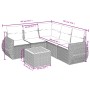 Gartensofa-Set mit Kissen, 6-teilig, beiges synthetisches Rattan von , Gartensets - Ref: Foro24-3225001, Preis: 566,95 €, Rab...