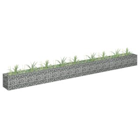 Arriate de gaviones de acero 360x30x30 cm de vidaXL, Maceteros y jardineras - Ref: Foro24-145641, Precio: 82,16 €, Descuento: %