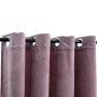 Blackout curtains rings 2 pcs old pink velvet 140x225 cm by vidaXL, Curtains and curtains - Ref: Foro24-134521, Price: 39,59 ...