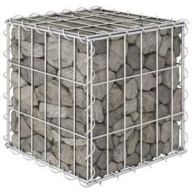 Cubic gabion bed made of 30x30x30 cm steel wire. by vidaXL, Pots and planters - Ref: Foro24-145648, Price: 20,12 €, Discount: %