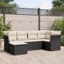 6-piece garden sofa set and black synthetic rattan cushions by , Garden sets - Ref: Foro24-3249785, Price: 386,73 €, Discount: %