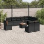 11-teiliges Gartensofa-Set und schwarze synthetische Rattankissen von , Gartensets - Ref: Foro24-3227756, Preis: 671,78 €, Ra...