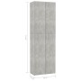 Concrete gray plywood office cabinet 60x32x190 cm by vidaXL, Filing cabinets - Ref: Foro24-800301, Price: 98,17 €, Discount: %