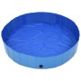 Blue PVC folding dog pool 160x30 cm by vidaXL, Dog products - Ref: Foro24-170827, Price: 50,94 €, Discount: %