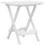 White folding garden table 45.5x38.5x50 cm by vidaXL, Garden tables - Ref: Foro24-47690, Price: 31,11 €, Discount: %