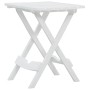 Mesa de jardín plegable blanco 45,5x38,5x50 cm de vidaXL, Mesas de jardín - Ref: Foro24-47690, Precio: 31,11 €, Descuento: %