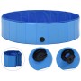 Blue PVC folding dog pool 120x30 cm by vidaXL, Dog products - Ref: Foro24-170826, Price: 39,40 €, Discount: %