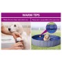 Blue PVC folding dog pool 120x30 cm by vidaXL, Dog products - Ref: Foro24-170826, Price: 39,40 €, Discount: %