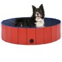 Piscina para perros plegable PVC rojo 120x30 cm de vidaXL, Productos para perros - Ref: Foro24-170823, Precio: 33,99 €, Descu...