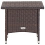 Brauner Couchtisch aus synthetischem Rattan, 50 x 50 x 47 cm von vidaXL, Gartentische - Ref: Foro24-46251, Preis: 50,08 €, Ra...