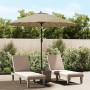 Garden umbrella with taupe gray aluminum pole 270 cm by vidaXL, Umbrellas - Ref: Foro24-47307, Price: 78,71 €, Discount: %