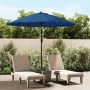 Gartenschirm mit azurblauem Aluminiummast 270 cm von vidaXL, Sonnenschirme - Ref: Foro24-47311, Preis: 82,27 €, Rabatt: %