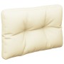 Cushions for pallet sofa 2 units cream fabric by , Cushions for chairs and sofas - Ref: Foro24-314485, Price: 28,71 €, Discou...