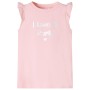 Children's light pink ruffle sleeve t-shirt 116 by , Kids T-shirts - Ref: Foro24-10501, Price: 9,35 €, Discount: %