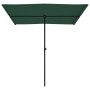 Garden umbrella with green aluminum pole 2x1.5 m by vidaXL, Umbrellas - Ref: Foro24-47336, Price: 44,15 €, Discount: %