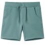 Kindershorts mit Kordelzug Hellpetrolblau 92 von , Kinderhosen - Ref: Foro24-11629, Preis: 8,81 €, Rabatt: %