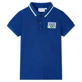 Dark blue children's polo shirt size 92 by , Kids T-shirts - Ref: Foro24-12434, Price: 10,99 €, Discount: %