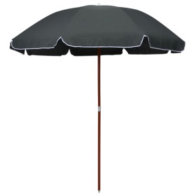 Parasol with anthracite gray steel pole 240 cm by vidaXL, Umbrellas - Ref: Foro24-47805, Price: 35,99 €, Discount: %