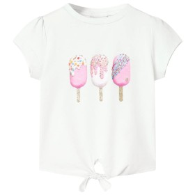 Child's t-shirt in off-white color, size 104. by , Kids T-shirts - Ref: Foro24-10700, Price: 9,99 €, Discount: %