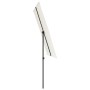 Garden umbrella with white sand aluminum pole 2x1.5 m by vidaXL, Umbrellas - Ref: Foro24-47337, Price: 44,15 €, Discount: %