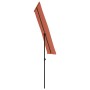 Garden umbrella with terracotta aluminum pole 180x110 cm by vidaXL, Umbrellas - Ref: Foro24-47333, Price: 40,99 €, Discount: %