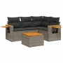 Set Gartensofas mit Kissen 5 Stück synthetisches Rattangrau von , Gartensets - Ref: Foro24-3259183, Preis: 356,20 €, Rabatt: %