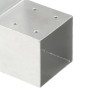 Conectores de postes en L 4 uds metal galvanizado 101x101 mm de vidaXL, Postes de cerca - Ref: Foro24-145478, Precio: 56,80 €...