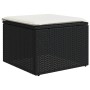 Set Gartensofas 10 Stück Kissen synthetisches Rattan schwarz von , Modulare Sofas für den Außenbereich - Ref: Foro24-3221855,...