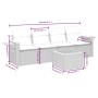 Set Gartensofas mit Kissen 5 Stück synthetisches Rattan beige von , Gartensets - Ref: Foro24-3226619, Preis: 348,15 €, Rabatt: %