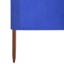 3-panel beach windbreaker in sky blue fabric 400x160 cm by vidaXL, Umbrellas - Ref: Foro24-47153, Price: 64,02 €, Discount: %