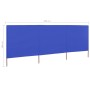 Paravientos de playa de 3 paneles tela azul celeste 400x160 cm de vidaXL, Sombrillas - Ref: Foro24-47153, Precio: 64,02 €, De...