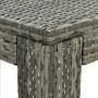 Mesa alta para jardín ratán sintético gris 100x60,5x110,5 cm de vidaXL, Mesas de jardín - Ref: Foro24-45875, Precio: 113,84 €...