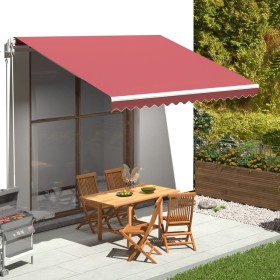 Replacement fabric for burgundy red awning 4x3.5 m by , Awnings - Ref: Foro24-311968, Price: 61,09 €, Discount: %