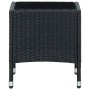 Black synthetic rattan garden table 40x40x45 cm by vidaXL, Garden tables - Ref: Foro24-45901, Price: 51,99 €, Discount: %