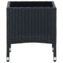 Black synthetic rattan garden table 40x40x45 cm by vidaXL, Garden tables - Ref: Foro24-45901, Price: 51,99 €, Discount: %