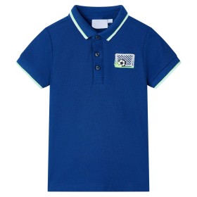 Polo infantil azul oscuro 104 de , Camisetas para niños - Ref: Foro24-12435, Precio: 10,99 €, Descuento: %