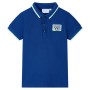 Dark blue children's polo shirt 128 by , Kids T-shirts - Ref: Foro24-12437, Price: 10,66 €, Discount: %