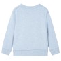 Children's sweatshirt soft blue mélange 116 by , Kids T-shirts - Ref: Foro24-11971, Price: 10,84 €, Discount: %