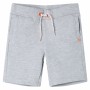 Pantalón corto infantil con cordón gris 140 de , Pantalones de niños - Ref: Foro24-12373, Precio: 10,83 €, Descuento: %