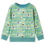 Children's sweatshirt light green melange 116 by , Kids T-shirts - Ref: Foro24-12461, Price: 14,22 €, Discount: %