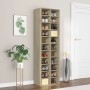 Plywood shoe cabinet in oak color 54x34x183cm by vidaXL, Shoe racks and shoe organizers - Ref: Foro24-800372, Price: 178,25 €...