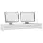 Support table for glossy white plywood screen 100x24x13cm by vidaXL, Monitor and TV stands - Ref: Foro24-800339, Price: 40,49...