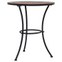 Orange/gray ceramic mosaic bistro table 60 cm by vidaXL, Garden tables - Ref: Foro24-46717, Price: 88,99 €, Discount: %