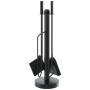 Fireplace tool set 5 pieces steel 18x56 cm by , fireplace tools - Ref: Foro24-156377, Price: 57,72 €, Discount: %