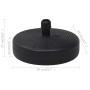 Parasol base fillable with sand/water black 24 L by vidaXL, Umbrella bases - Ref: Foro24-47855, Price: 42,98 €, Discount: %