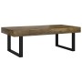 Mesa de centro MDF y hierro marrón oscuro y negro 120x60x40 cm de vidaXL, Mesas de centro - Ref: Foro24-286103, Precio: 110,0...