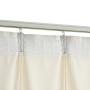 Blackout curtain with hooks cream velvet 290x245 cm by vidaXL, Curtains and curtains - Ref: Foro24-134519, Price: 43,97 €, Di...