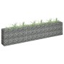 Galvanized steel gabion bed 270x30x60 cm by vidaXL, Pots and planters - Ref: Foro24-145638, Price: 88,46 €, Discount: %