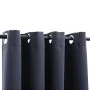 Blackout curtains with metal rings 2 pcs anthracite 140x245 cm by vidaXL, Curtains and curtains - Ref: Foro24-134420, Price: ...